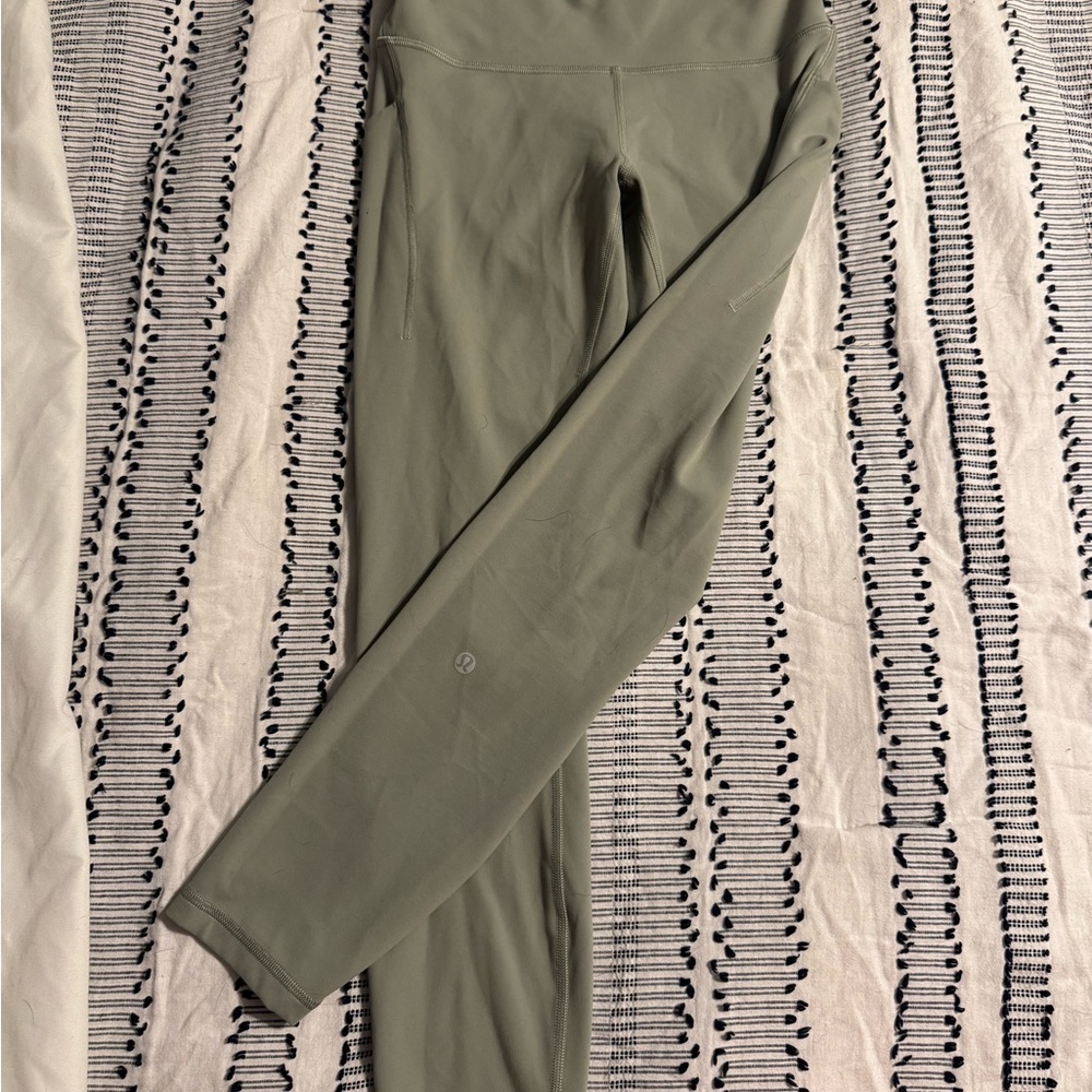 Lululemon Athletica Green Leggings Performance Fit